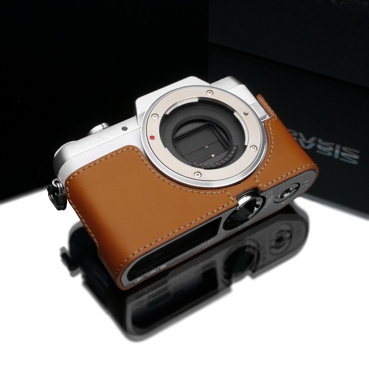 Amazon.co.jp: GARIZ Panasonic LUMIX GF7用 本革カメラケース XS